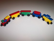 Battat Traxx Train 5 Piece Lot Fits BRIO Imaginarium Thomas Wooden Track