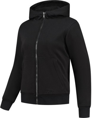 Rusty Stitches Super Wendy Damen Motorrad Zip Hoodie, schwarz, 50