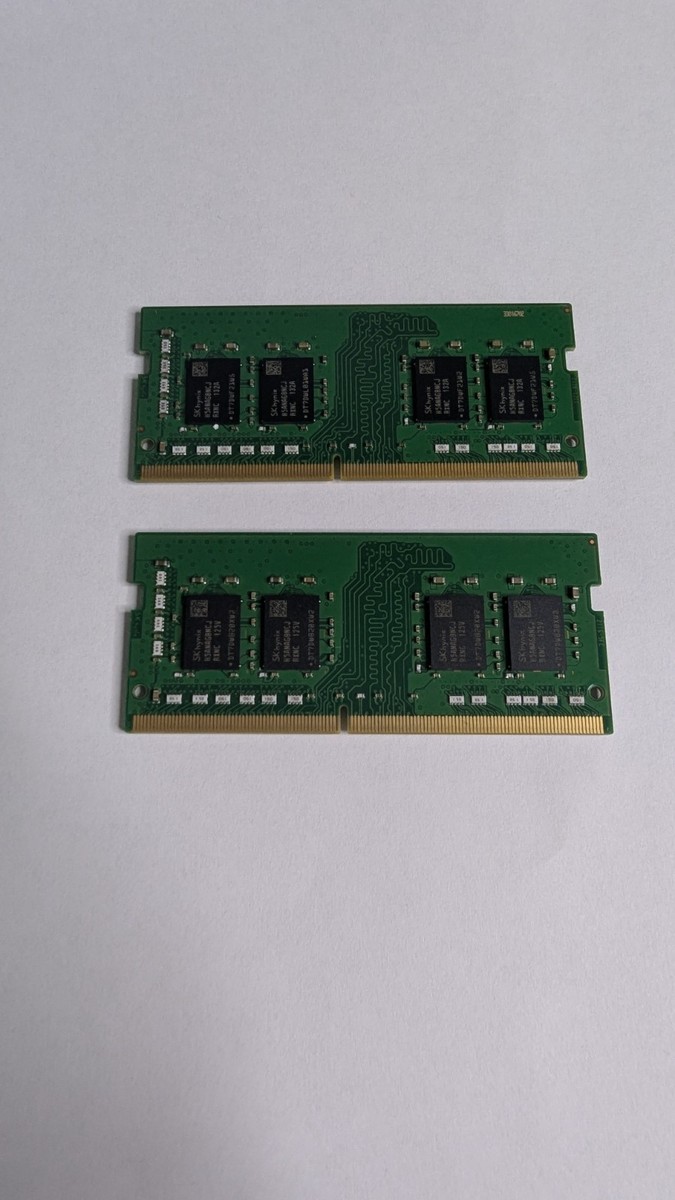 SK hynix 32GB（16GB×2）PC4-3200AA-SE1 32GB RAM Kit (2x16GB) SK Hynix DDR4-3200 SODIMM PC4-3200AA Laptop