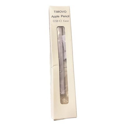 Timovo Tip Cover And TPE Pencil Case For Apple Pencil uSB-C Taro Purple