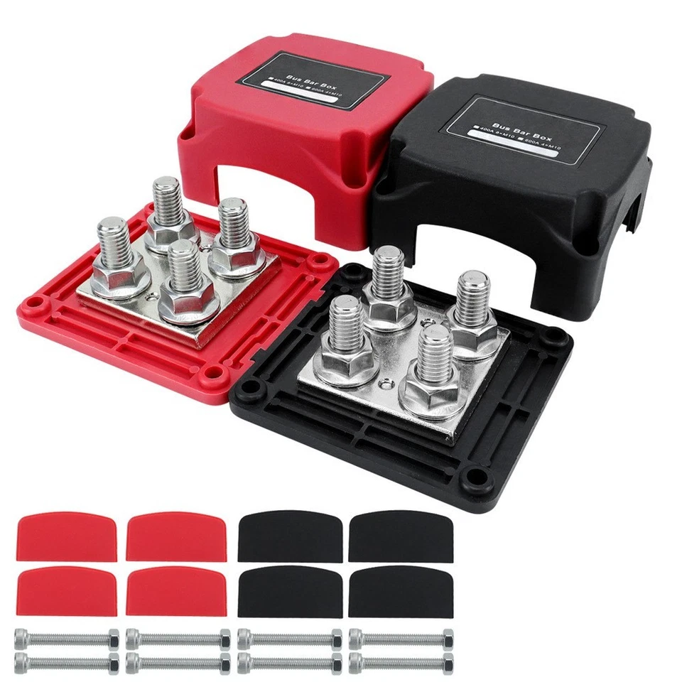 400A Busbar Panel for Marine Applications with M10 Terminals 12V48V DC - Image 2 of 4