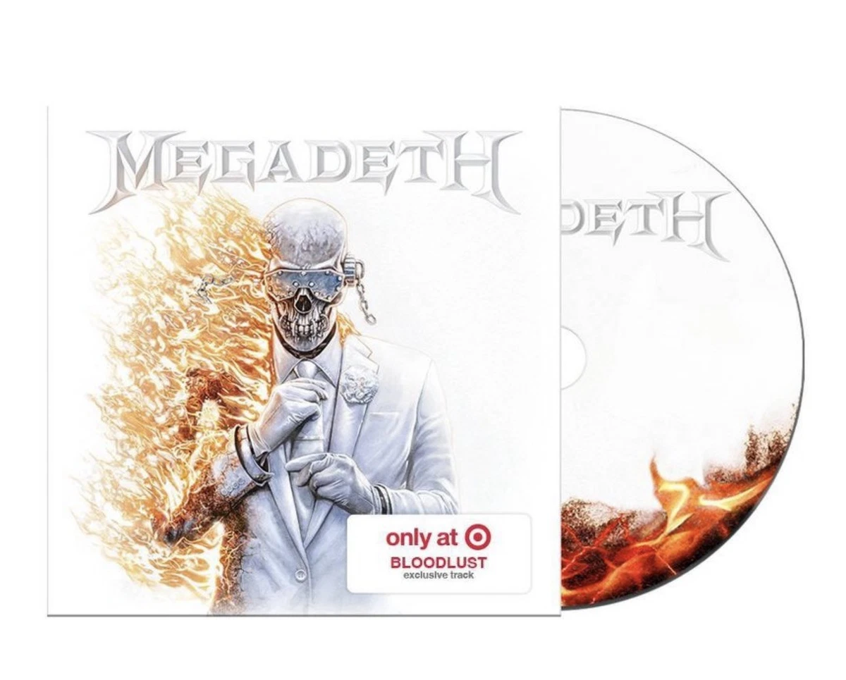 Megadeth CDセット【バラ売り可能】 11B MEGADETH Megadeth w/ BONUS TRACK 2026 JAPAN CD IN SLIP CASE