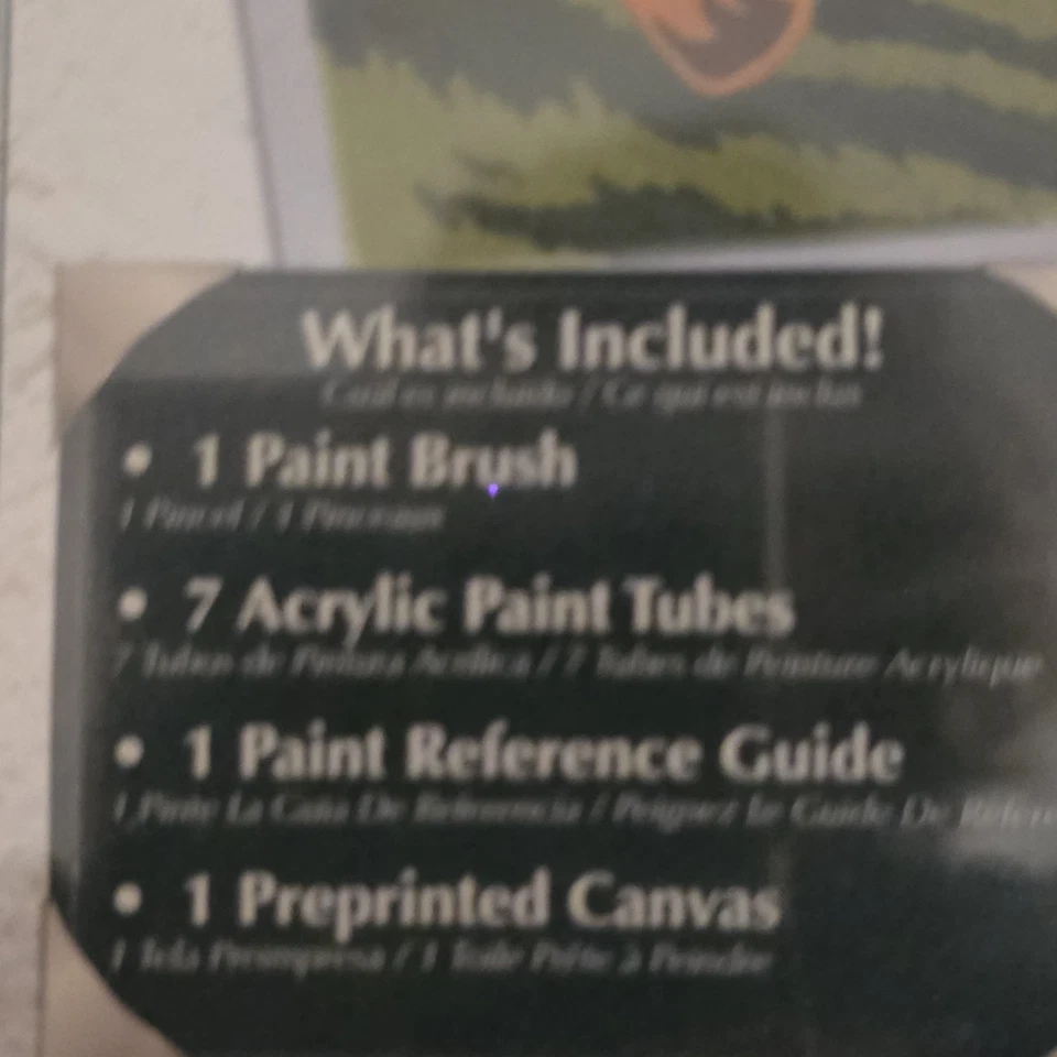 Kit Pintura Real Por Número Artista Lienzo Serie 9"X12"-El Buen Pastor PCS-10 Foto 3 de 4