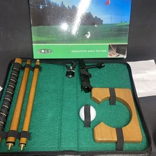 Debenhams Executive Indoor Outdoor Golf Putter Set Home Travel & Carry Case