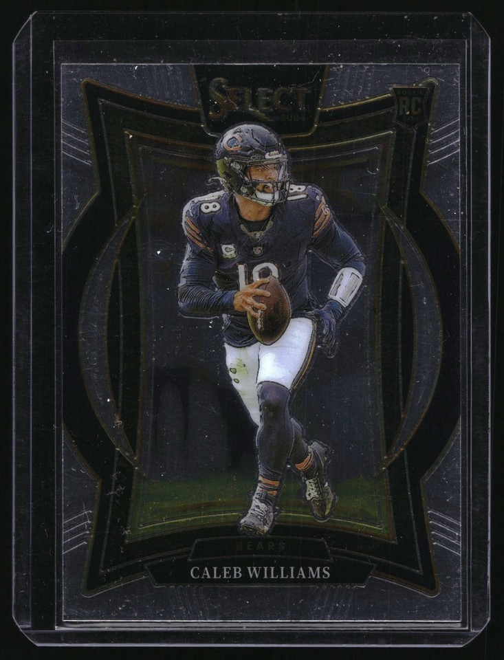 2024 Panini Select Caleb Williams #25 Silver Prizm Chicago Caleb Williams #25 Silver Prizm RC Chicago Bears