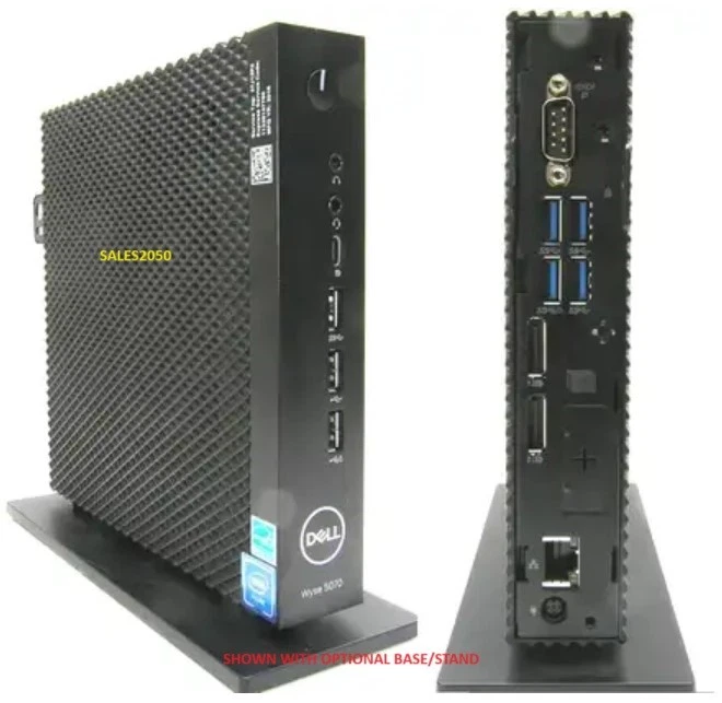 WiFi WYSE Dell 5070 Thin Client Intel Quad Core 32GB 8GB RAM TPM 2.0 RS232 POWER - Image 3 of 4