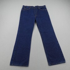 Vintage Levis Jeans Mens 40x30 Blue Denim 517 Bootcut Orange Tab Dark Wash 80s