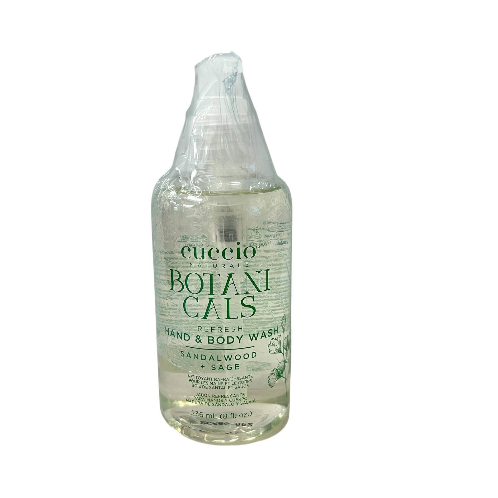 Cuccio Naturale Botanicals Self Care Hand & Body Wash 8 fl o