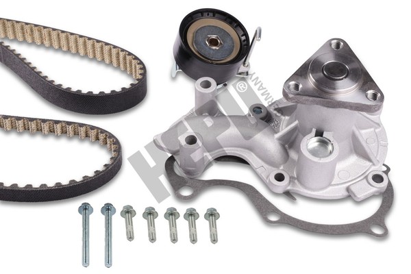 Wasserpumpe + Zahnriemensatz Hepu PK02611 FüR Ford Fiesta 7 Hj Hf 6 CB1 Ccn Max-image