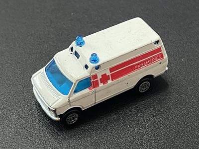 Vintage Zylmex Zee Toys Highway Patrol Paramedics Ambulance Van