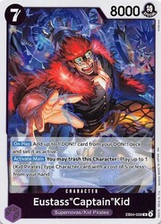 Eustass 'Captain' Kid EB04-039 Rare The Azure Sea's Seven