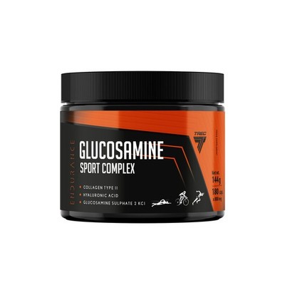 TREC ENDURANCE GLUCOSAMIN SPORT COMPLEX 180 Kapseln - Unterstützung der Gelenkgesundheit