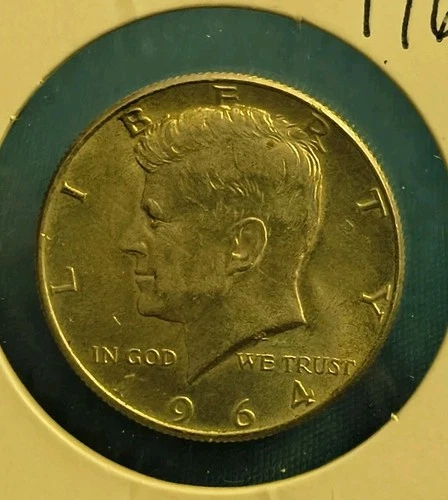 1964 Silver Kennedy Half Dollar in Good condition