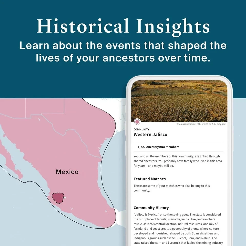 AncestryDNA Genetic Test Kit: Personalized Genetic Results | DNA Ethnicity Test - image 4 of 4