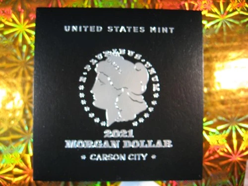 2021 CC SILVER US MORGAN DOLLAR CARSON CITY MINT W/ BOX/COA 175,000 GREAT FIND!
