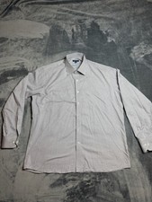 Peter Millar Crown Crafted Flex Finish Shirt Size XL Gray Plaid