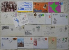 Lot documents philatéliques, timbres, enveloppes, pli postal - FRANCE