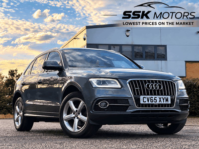 Audi Q5 2.0 TDI S Line Quattro S Tronic Euro 6 S ULEZ 72k Miles Finance 2015