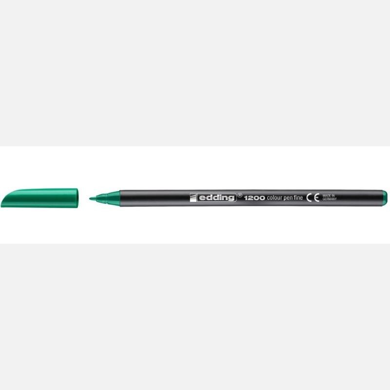 Edding 1200 marcatore Fine Verde 1 pz