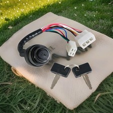 Ignition Switch with Keys Replacement Parts Fits for Yamaha Gas 2 Cycle Golf Car