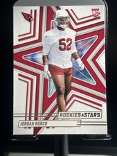 2025 Panini Rookies & Stars Jordan Burch #143 RC Arizona Cardinals