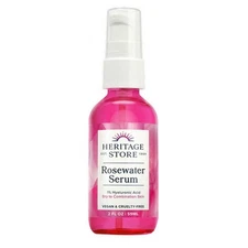 Rosewater Serum Rose Petals 2 oz By Heritage Store