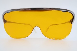 Vintage 30er Jahre italienische Futurist Barrufaldi Sonnenbrille Made in Italy KILLER