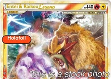 Holofoil - Entei & Raikou Legend (top) - 90/95 - Unleashed - HP
