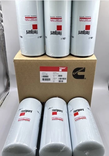 6PCS Fuel Filter FF5971NN 5575143 Fits HD Trucks W/Cummins Engine X15 14.9L