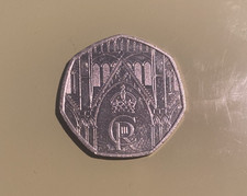 2023 Charles III 3rd Coronation 50p Fifty-Pence Coin
