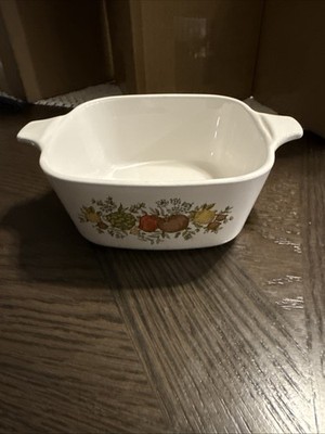 Vintage Corning Ware Mini 2-3/4 Cup P43B Casserole Dish Spice of Life NO Lid