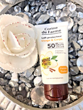 CORINE DE FARME CREME SOLAIRE UVA &UVB  AU MONOI DE TAHITI SPF50 NEUF 50ML