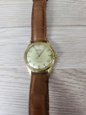 Vintage Gruen Precision Mens Manual Wind Watch Working