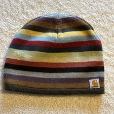 Carhartt Beanie Hat Cap Skullcap Multicolor 2008 Acrylic Made in China OSFM