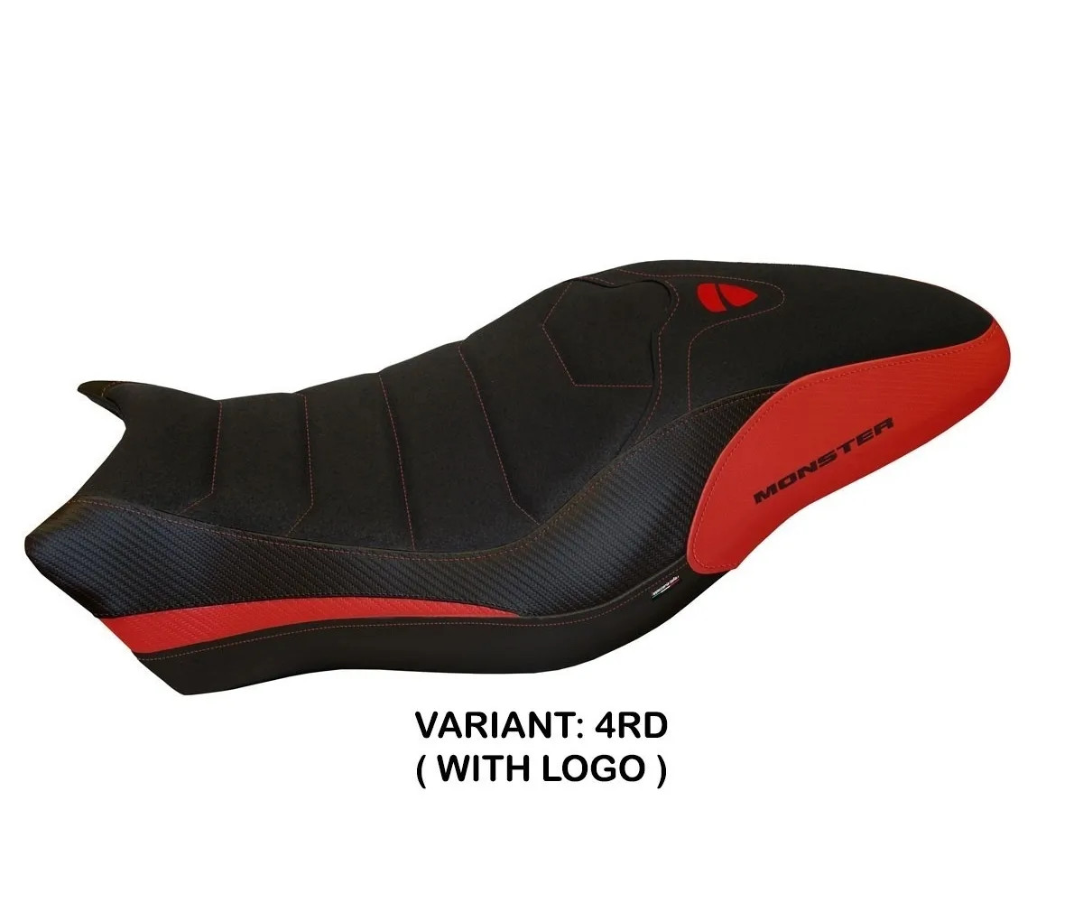 Seat saddle cover Piombino 1 Ultragrip Red TPZ DUCATI MONSTER 797 2017 2020 JZ