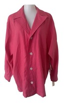 NEW Ralph Lauren 100% Linen Blazer Jacket Womens Size 8 Pink USA Made