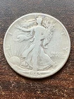 1945 P Walking liberty silver half dollar a very fine coin