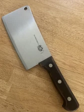 R H Forschner Co. Restaurant Cleaver No 942L-7 Victorinox Made In Switzerland