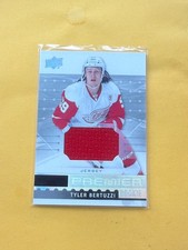 2016-17 Premier Rookie Inserts Silver Spectrum Jersey Tyler Bertuzzi #R-34