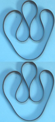 2 x Riemen für Roksan Xerxes / Radius + 2 x Reinigungstupfer. Nagelneu