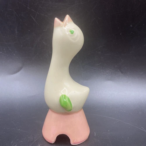 Vintage Shawnee Pottery Pink Pie Bird Vent Mid Century 5” Pillsbury Premium