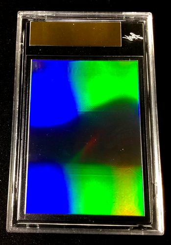 Magic Johnson 1/1 2022 Leaf Vibrance Signatures Prismatic Refractor Erving West - Picture 2 of 4