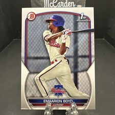 2023 Bowman Prospects Emaarion Boyd #BP-128 Philadelphia Phillies