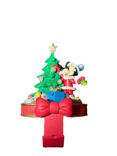 2006 Disney Minnie Mouse Stocking Holder Hanging Ornaments Christmas Tree - Picture 3 of 9
