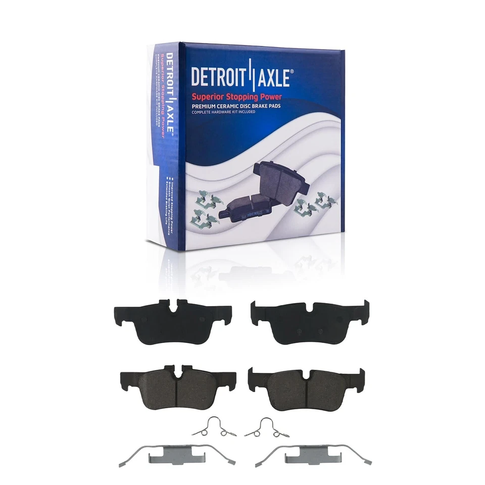 Rotores de disco perforados delanteros traseros pastillas de freno para BMW 228i xDrive Gran Coupé X1 X2 Foto 4 de 4