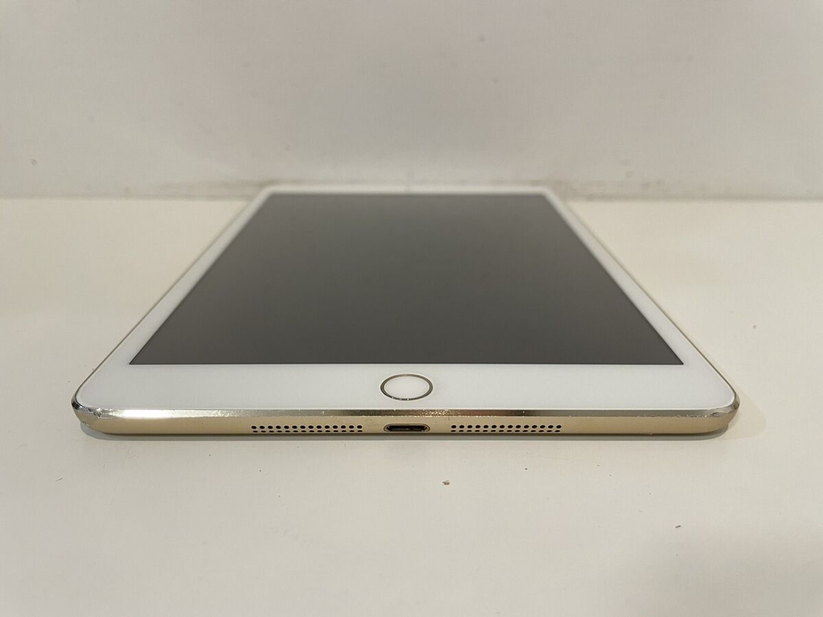 Apple iPad mini 3 16GB, Wi-Fi + Cellular (CDMA), 7.9in - Gold - No