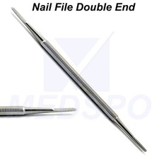Chiropody Toe Nail File Double End Manicure Pedicure Podiatry Skin Instruments
