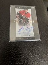 2005-06 UD NHL Trilogy Martin Havlat Ice Scripts Ottawa Senators #IS-HA