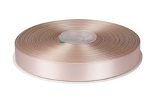 7/8" X 100 Yards Double Faced Satin Ribbon Vanilla Polyester Ribbon for Gift ...