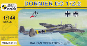 Mark I Models 1/144 Dornier Do 17 Z-2 Z-3 Eastern Front Model Kit